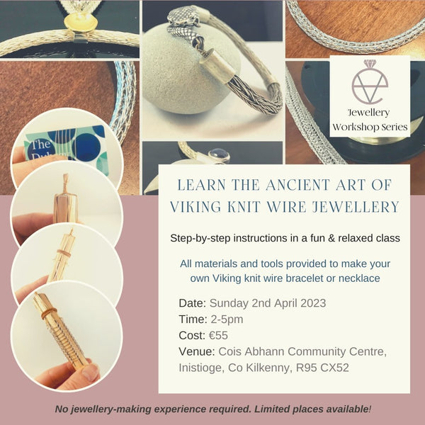 Viking Knit Jewellery Workshop - Eimear Vize Designs